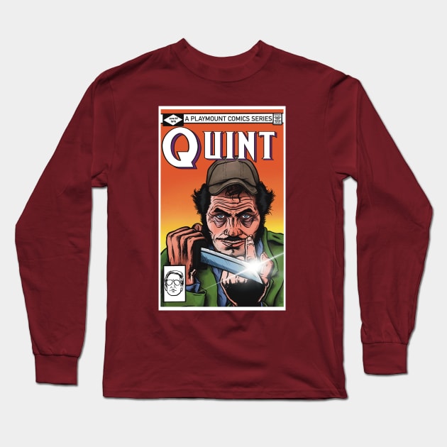 Quint Long Sleeve T-Shirt by forcefedartanddesign